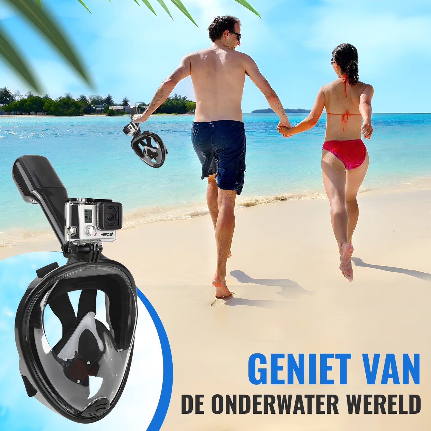 Snorkelmasker - Snorkel - Volwassenen - Kinderen - Snorkly.nl