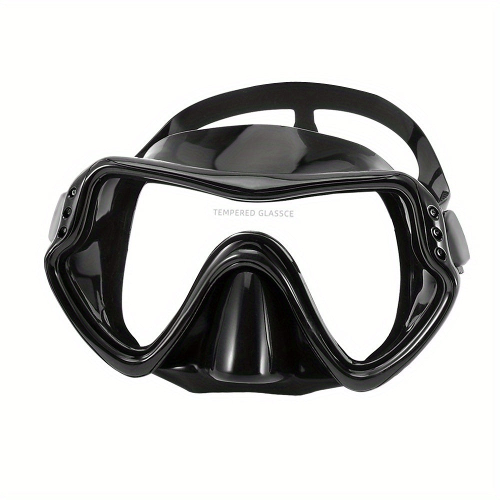 Duikbril - Zwembril - Duikmasker - Volwassenen - Zwart - Snorkly.nl